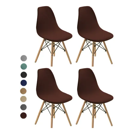 4 Kits Impermeables Fundas Para Sillas Eames