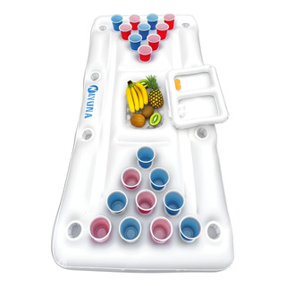 Flotador Inflable 1.8m Con Enfriador Y 20 Tazas Para Fiesta Flotador Inflable 1.8m Con Enfriador Y 20 Tazas Para Fiesta