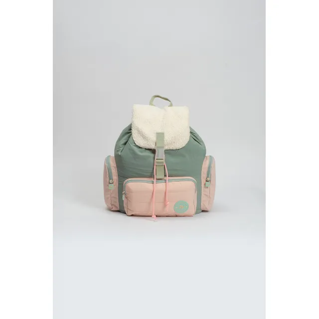 Mochila Urbana Fw Tamarindo 17l Color Verde Diseño De La Tela Lisa