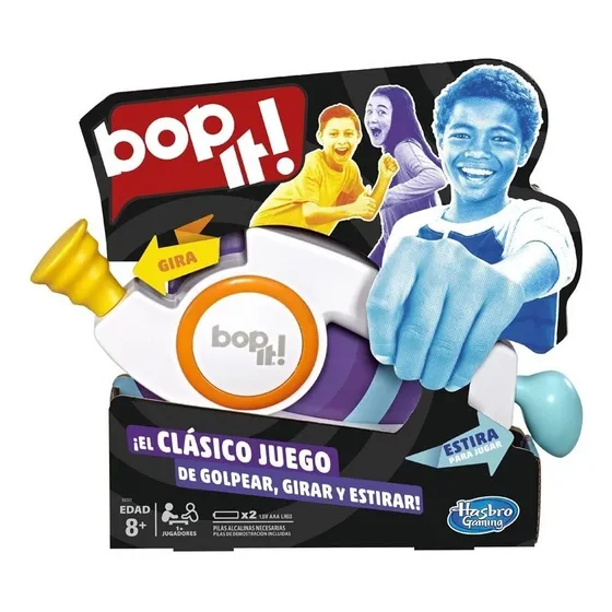 Juego De Mesa Hasbro Gaming Bop It! Modo Solitario Y Social