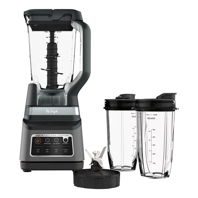 Licuadora portátil Ninja Professional Plus BN751 2.129 L negra y acero inoxidable 127V