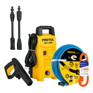 Hidrolavadora Tipo Karcher 1200w Con Manguera Y Extension Hidrolavadora Tipo Karcher 1200w Con Manguera Y Extension
