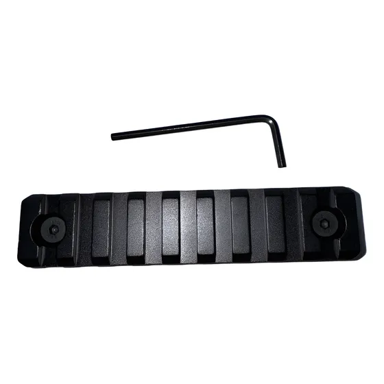 Trilho 9slots Metal M-lok Handguard M4 T4 Grip Lanterna Mira