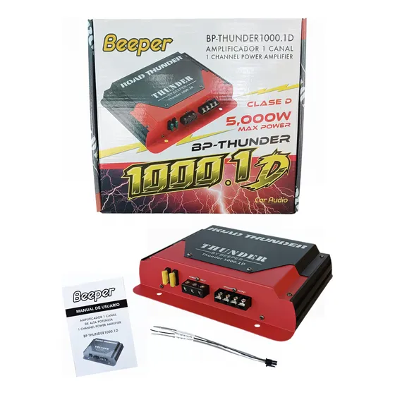 Amplificador Planta 1 Canal (5.000w)