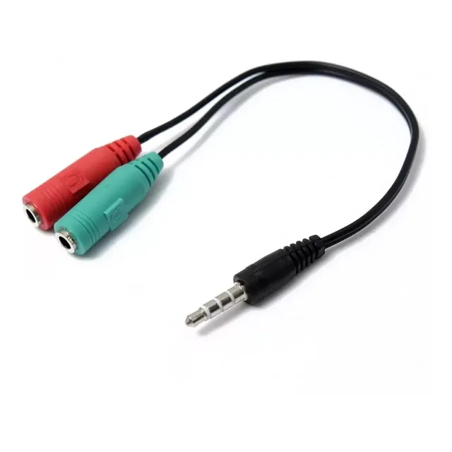 Convertidor (ye) De Audio 2 A 1 3.5 Mm
