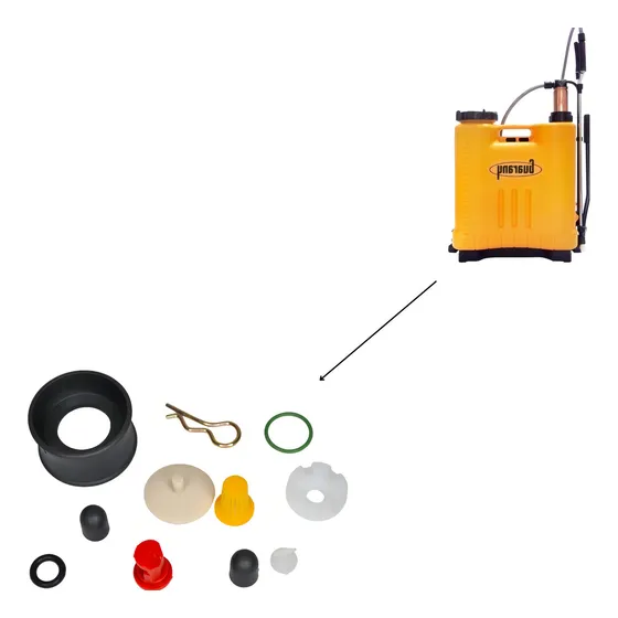 Kit Reparo Pulverizador Guarany Sp 16/20 L Pistão Metálico Cor Sem Cor