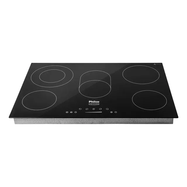 Cooktop Vitrocerâmico Philco Pct55vc Vulcano 5 Queimadores 8