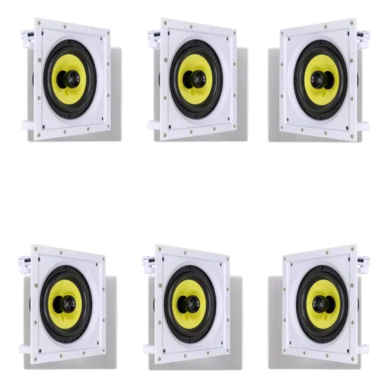 06 Caixas Embutir Jbl Ci6s Plus Arandela Alto-falante Gesso