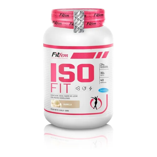 Proteina Isolatada Para Mujer Iso Fit 1.2 Kg
