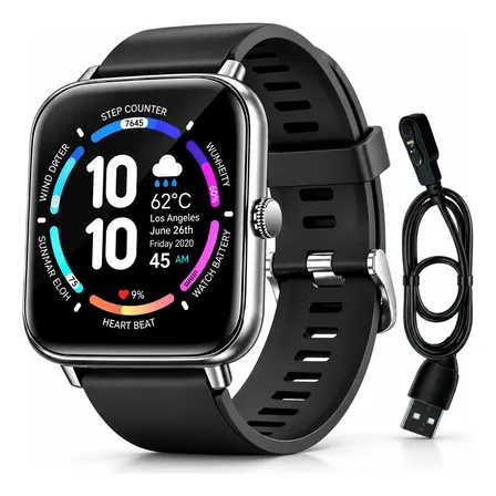Relógio Smartwatch H25 Monitoramento Saúde Resistente Suor