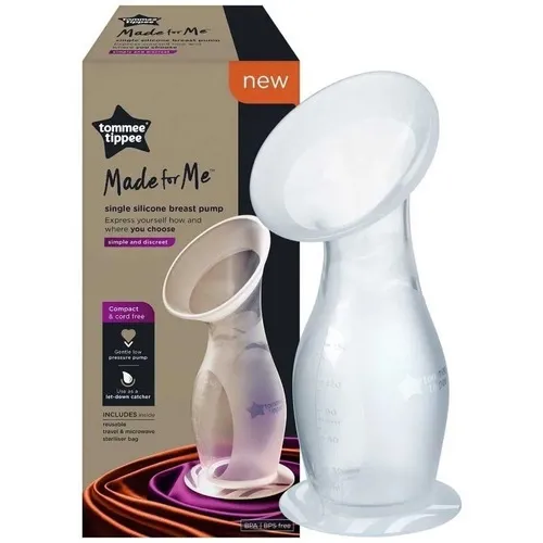 Sacaleche Manual Tommee Tippee 100% Silicona