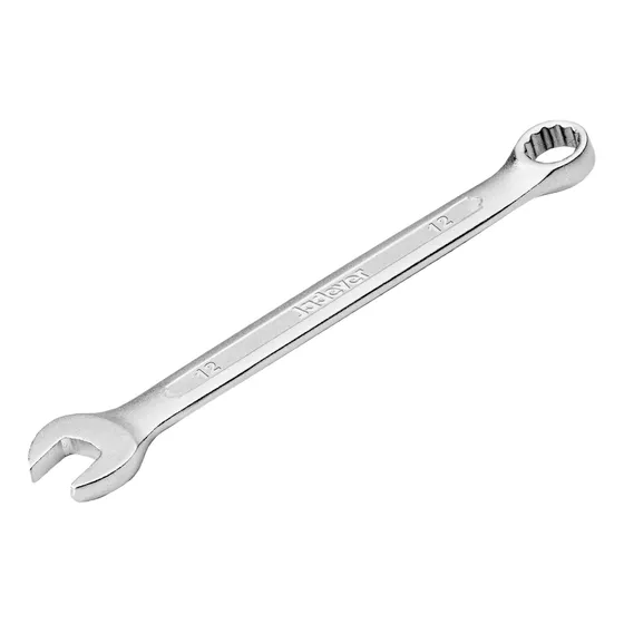 Llave Combinada 12mm Boca Estriada Jadever Jdsa1112 Lachispa Color Plateado