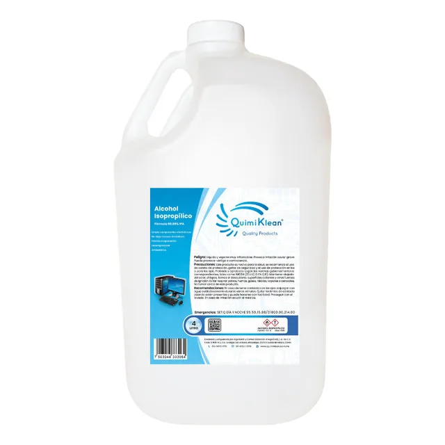 Quimiklean Alcohol Isopropílico Galón De 4 Litros