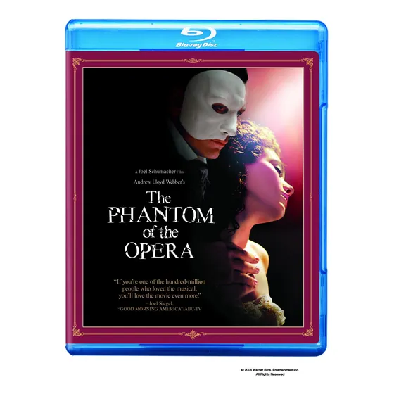 Blu-ray O Fantasma Da Ópera É Selado De Fábrica