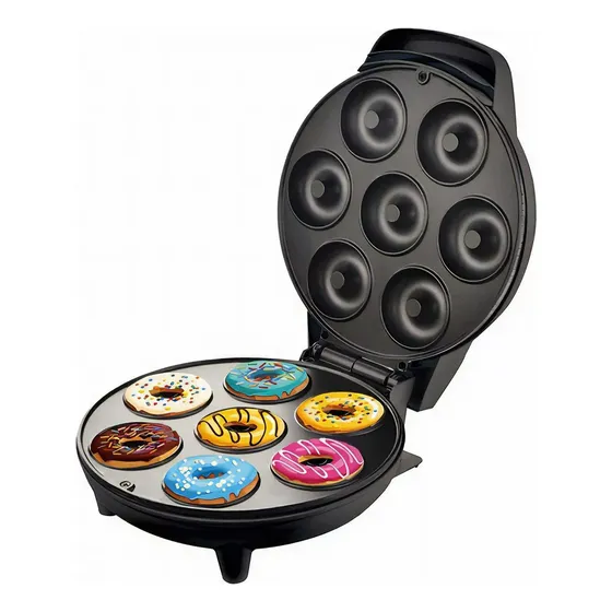 Maquina Mini Donas X7 Color Negro 110v