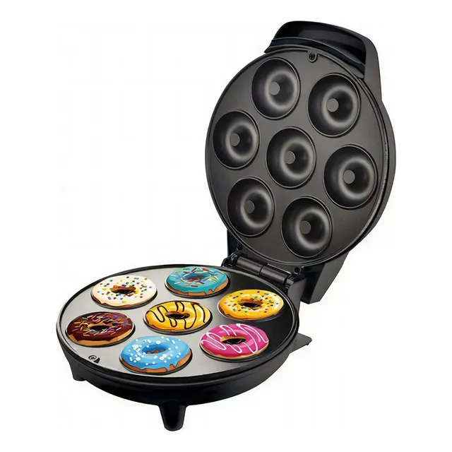 Maquina Mini Donas X7 Color Negro 110v
