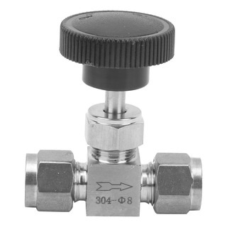 Válvula De Aço Inoxidável F8 304 Agulha De Alta Pressão De 2 Válvula De Aço Inoxidável F8 304 Agulha De Alta Pressão De 2