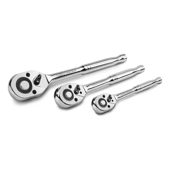 Goxawee® G5247 Color Plateado Juego De Trinquetes Matracas De Herramientas Llaves Goxawee Color Plateado Juego de llaves de carraca Herramientas Manuales Tamaño 1/2, 1/4, 3/8 Fijación Adaptadores