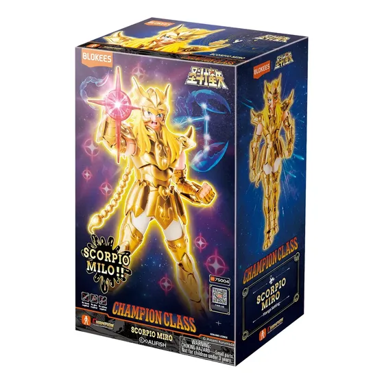 Blokees Figures| Saint Seiya | Champion Class | Scorpio Milo