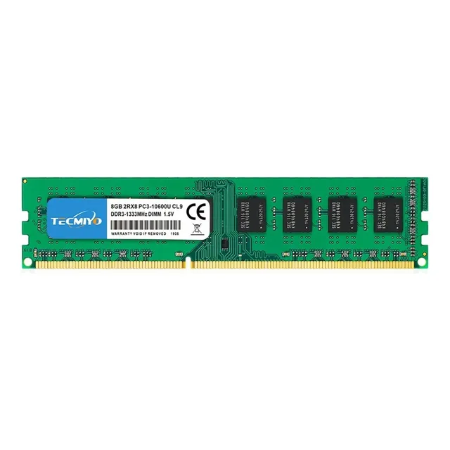 Memoria RAM DDR3 8 GB 1333 MHZ Tecmiyo PC3-10600 para pc escritorio Gamer