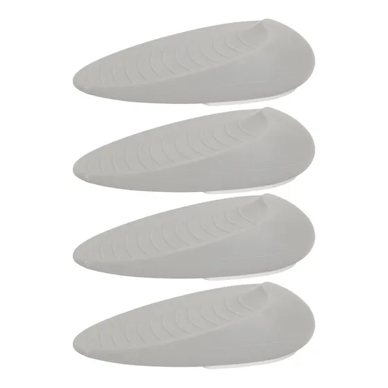Camidy 4pcs Door Wedge Stopper Punch Free Noise Portable