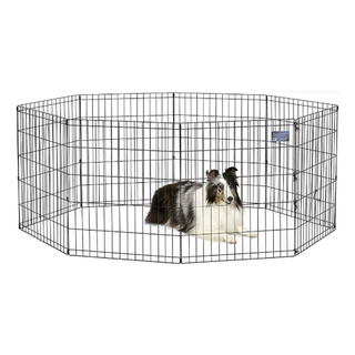 Corral Para Perros 8 Paneles 1 Mt De Alto Galvaniz C/puerta Corral Para Perros 8 Paneles 1 Mt De Alto Galvaniz C/puerta