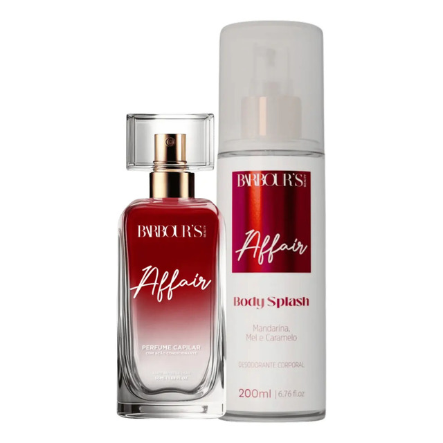 Perfume Capilar E Body Splash Affair Barbour's Beauty
