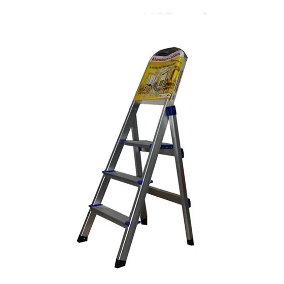 Escalera De Aluminio 3 Escalones Lh-1666
