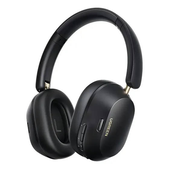 Auriculares Bluetooth Ugreen Hitune Max 5c 75h Spatial Anc 43db Color Negro