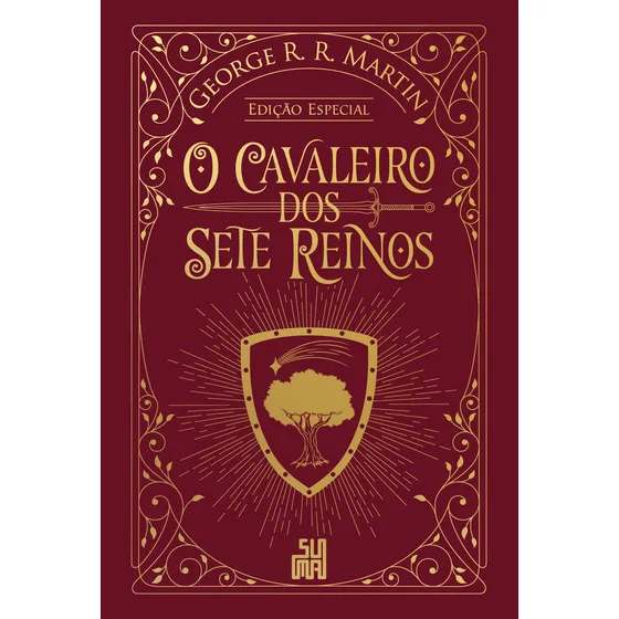 Livro O cavaleiro dos Sete Reinos Edição especial de Martin George R. R Editora Suma capa dura em português 2022