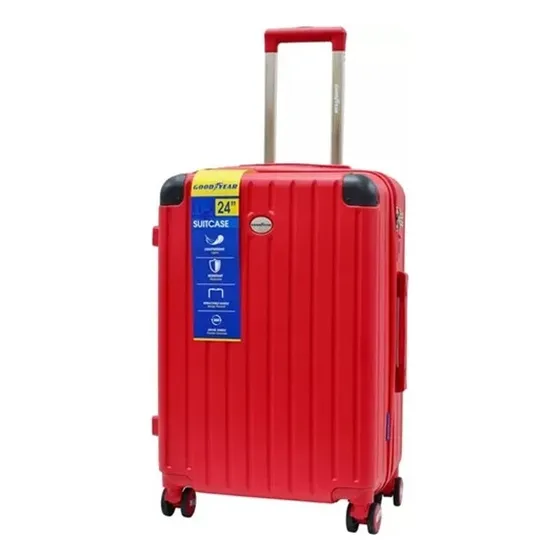 Maleta Viajera Goodyear Mediana 23kg Tsa Lock 4 Ruedas 360°