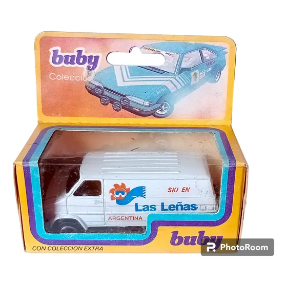 Van Las Leñas Autito Coleccion (n°1234) Marca Buby Años 80´s