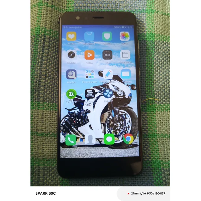 Huawei P10lite Todo Funcional Sin Huella Dactilar