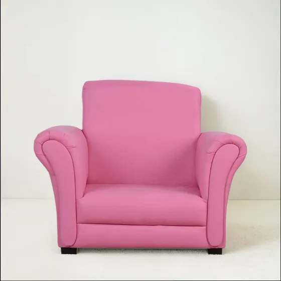 Sillon Infantil Ecocuero Rosa Nena Haussman Envío Gratis