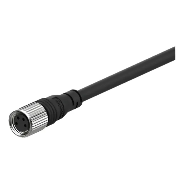 Conector Para Sensor Recto De 4 Hilos M8 De 2m Socket Hembra