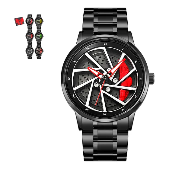 Reloj Giratorio Rin Reloj Hombre Deportivo Reloj Analogico