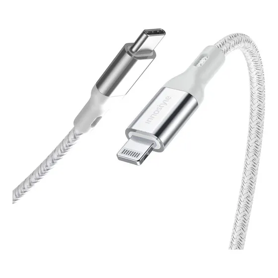 Cable Usb-c Lightning Nailon Para iPhone 12 Rapida Largo