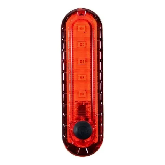 Farol Lanterna Traseira Bike Led 10 Lumens Usb Bateria Tsw Cor da lanterna Vermelho/Preto Cor da luz Vermelho