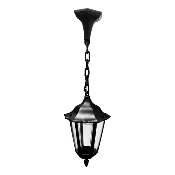 Farol Colonial De Techo Descendente Nº3  Negro O Blanco