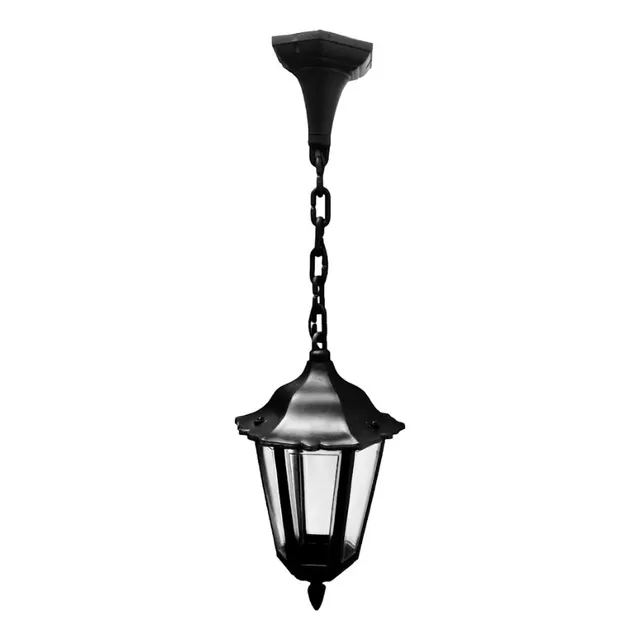Farol Colonial De Techo Descendente Nº3  Negro O Blanco