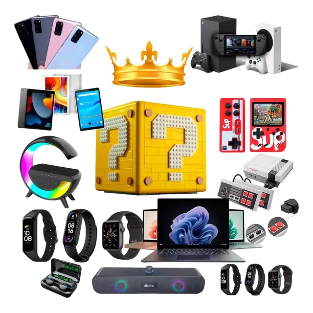 Caja Sorpresa Misteriosa De Electrónica Nivel Oro Premium K5