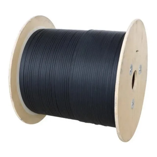 Cable Fibra Optica Drop Ftth 1000 Mts Negro Nuevo Tienda