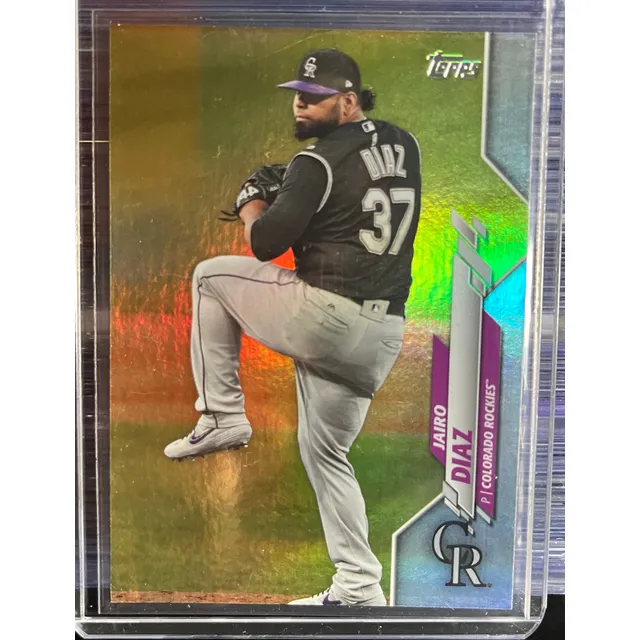 Jairo Diaz 2020 Topps Update Rainbow Foil #u151 