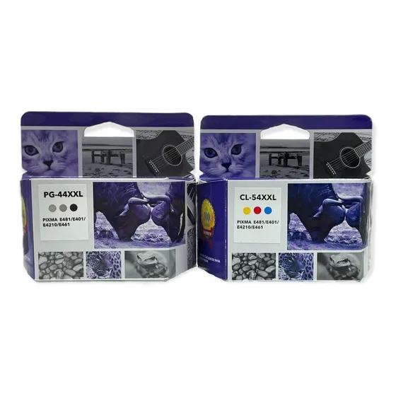 Pack Cartuchos 44 54 Xl Compatibles Pixma 481 401 4210 461