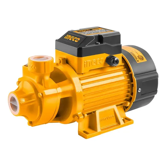 Bomba De Agua Periferica Ingco De 1/2hp 0.5hp 110v 370w
