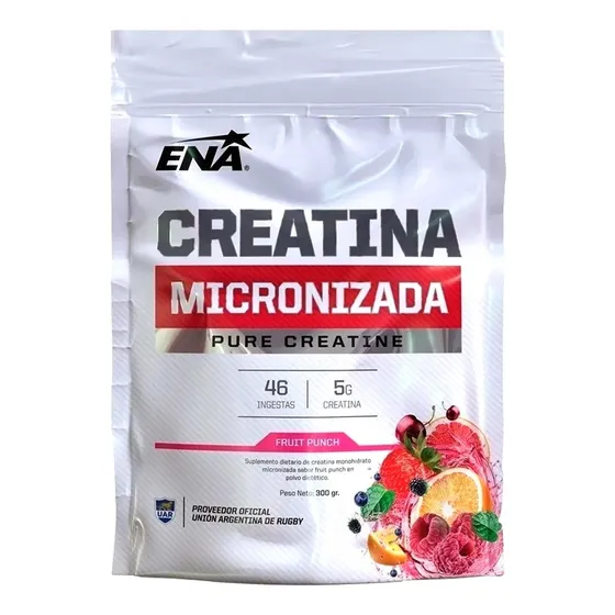 Creatina Micronizada Ena 300g Crecimiento Muscular Definido 