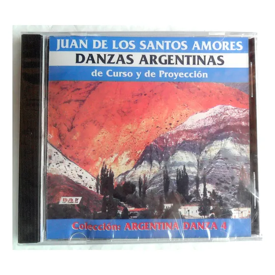 Juan De Los Santos Amores - Danzas Argentinas 4 * Cd Nuevo