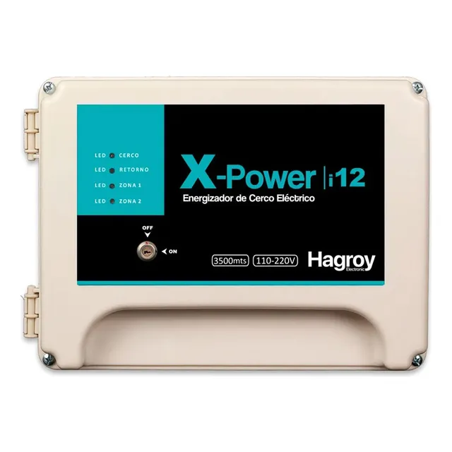 Energizador Cerco Electrico Residencial Hagroy X-power I12