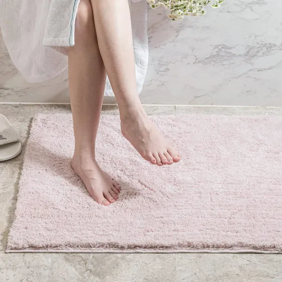 Disolla Alfombra Baño Felpa Esponjosa Microfibra Suave Para
