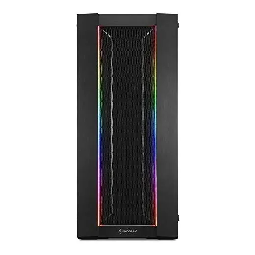 Gabinete Gamer Atx Sharkoon Elite Shark Ca200m Negro Rgb